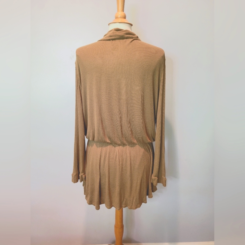Free People Beach Lively Romper Tropical Nut SZ M - Picture 5 of 10